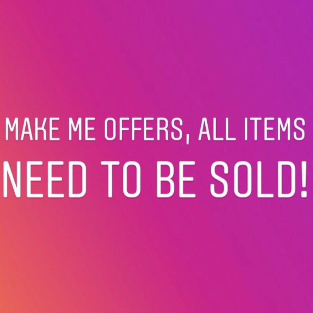 MAKE AN OFFER!!
